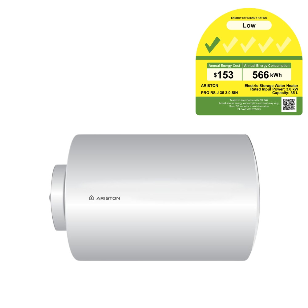 PRO RS J 35 ELECTRIC STORAGE WATER HEATER